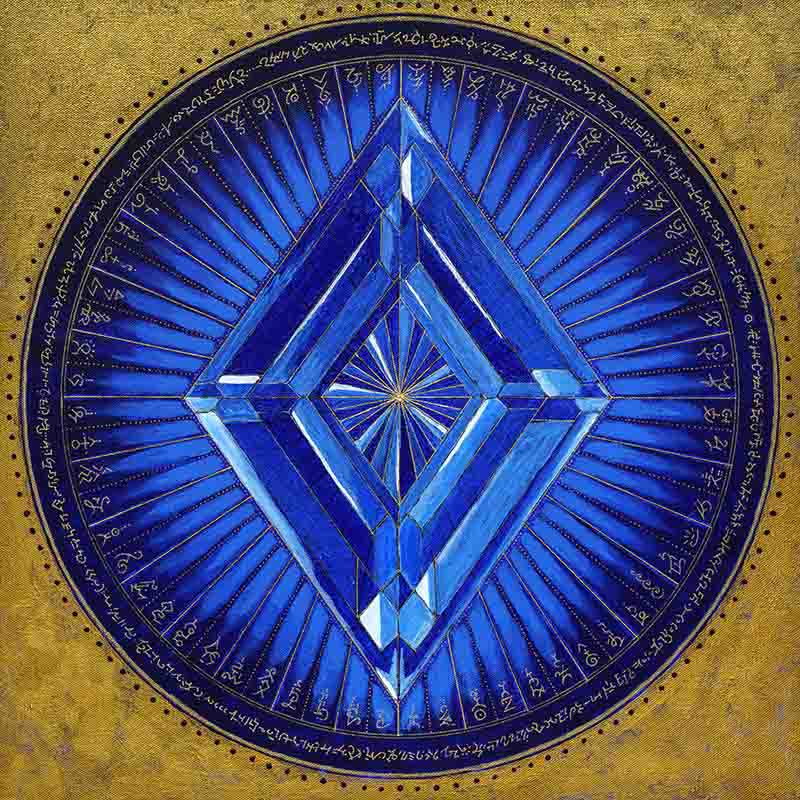 The Blue Diamond Light Template