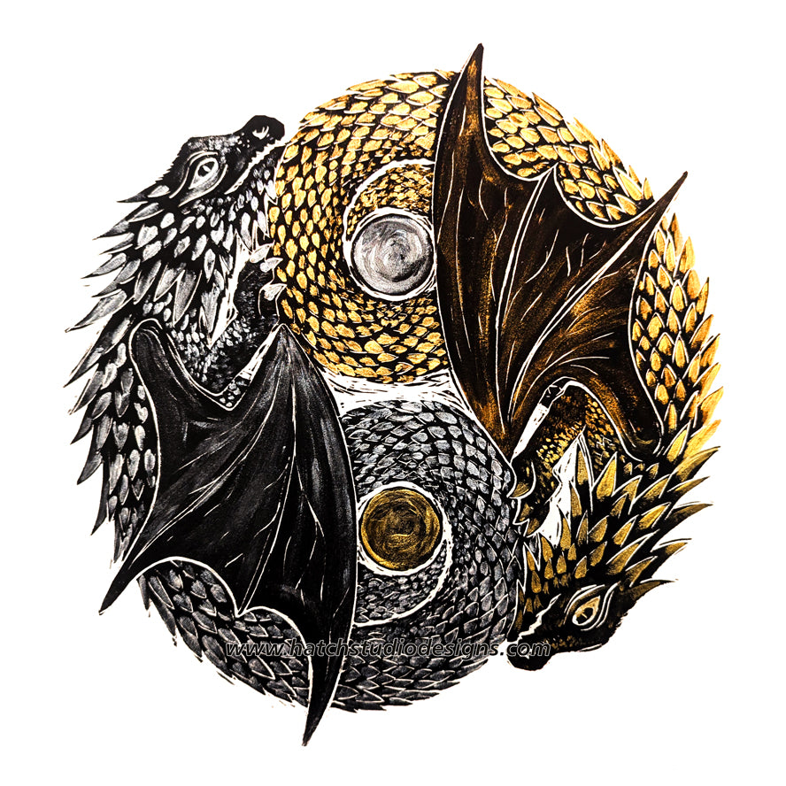 Yin Yang Dragons