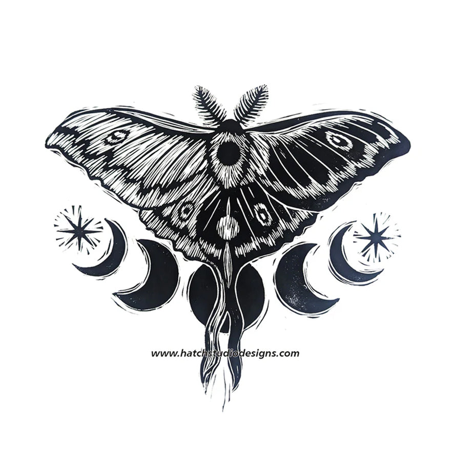 Yin Yang Lunar Moth