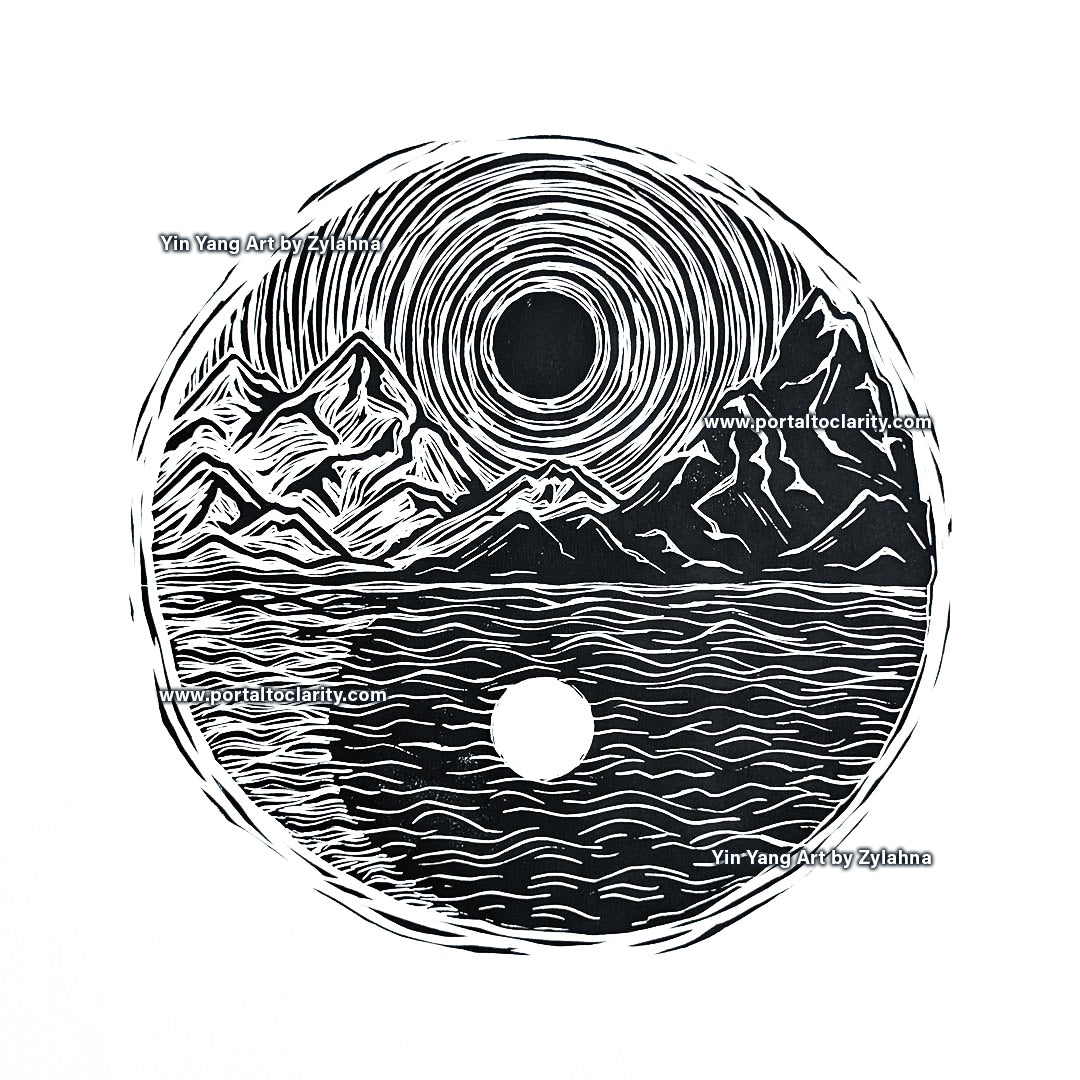 Yin Yang Mountain Lake