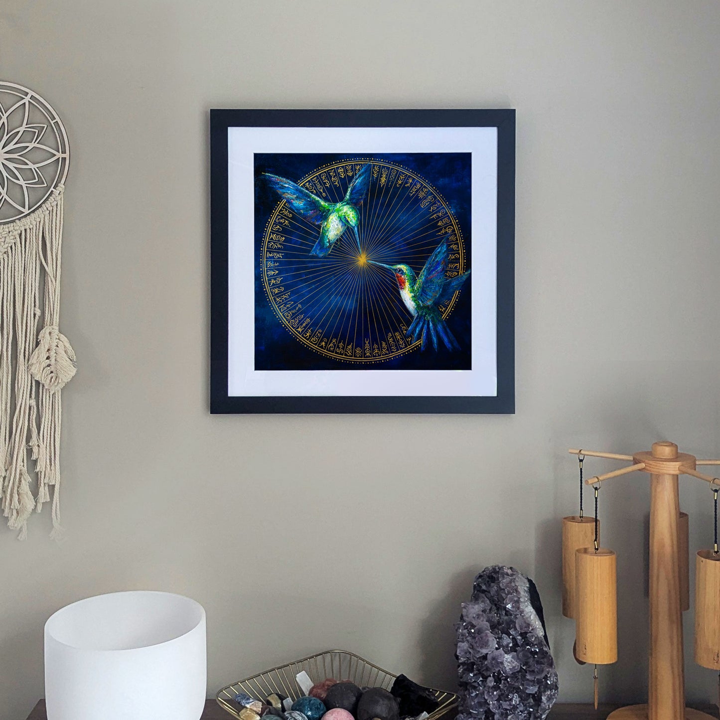 Framed Print of The Template of Unconditional Love